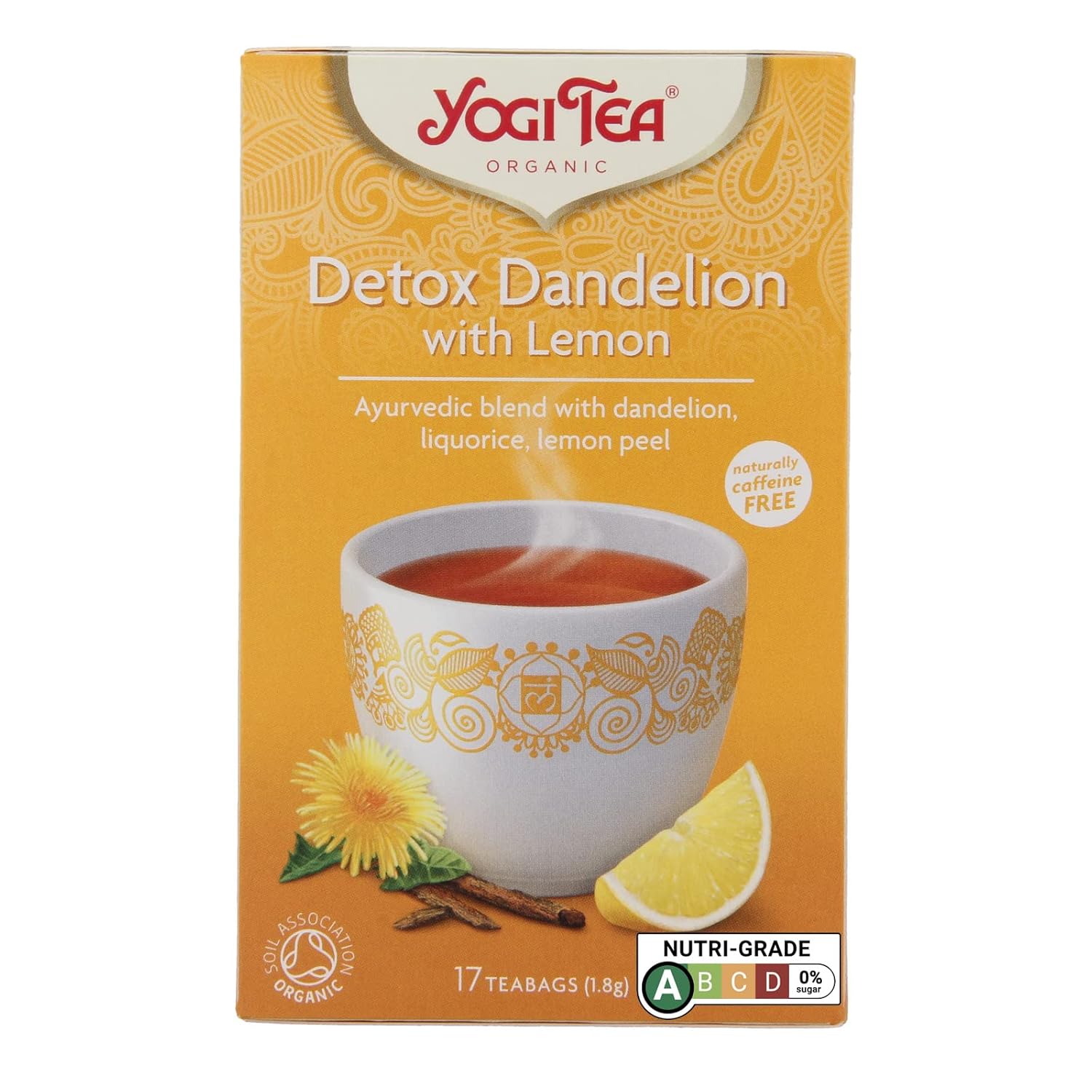 Detox tea box